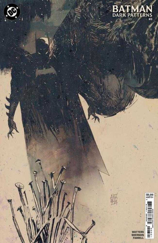 Batman Dark Patterns n.° 3 (de 12) Portada B Variante de cartulina Ashley Wood