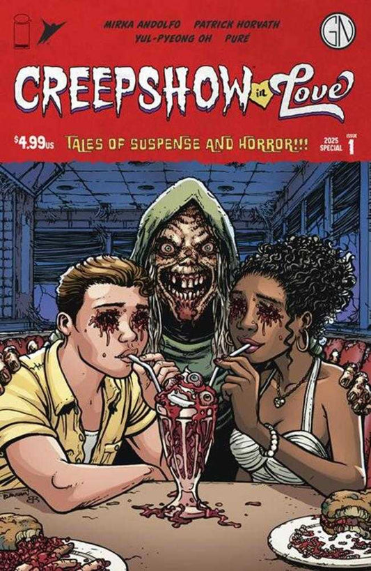 Creepshow In Love (One Shot) Portada A Chris Burnham y Brian Reber (Maduro)
