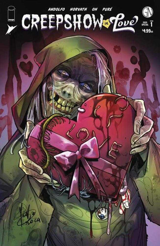 Creepshow In Love (One Shot) Portada B Variante de Mirka Andolfo (para adultos)