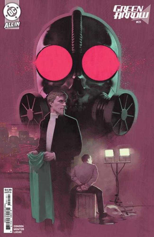 Flecha verde n.° 21, portada B, Marc Aspinall, variante de cartulina