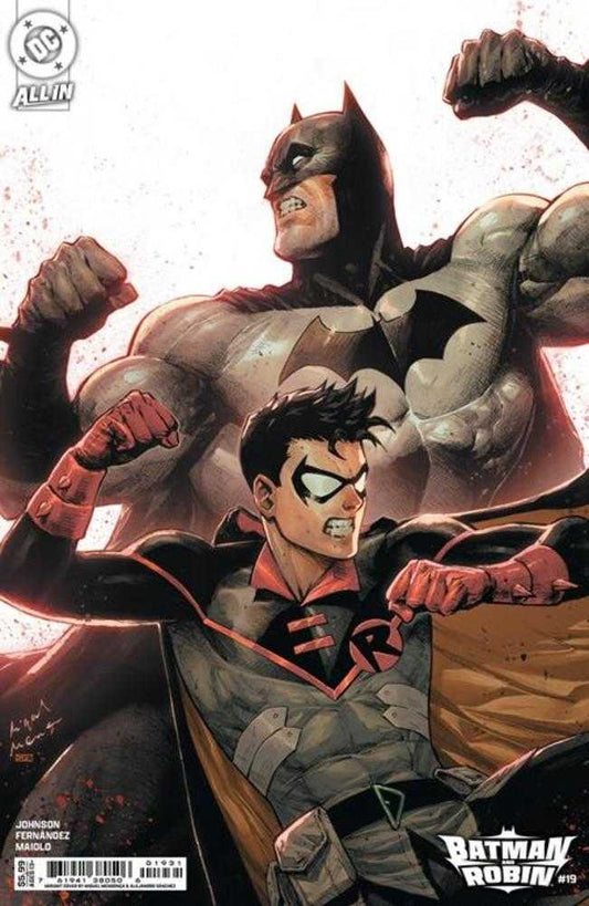 Batman y Robin #19 Portada C Miguel Mendonca Cartulina Variante