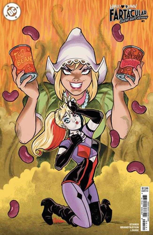 Harley Quinn Fartacular Silent Butt Deadly #1 (One Shot) Portada B Amanda Conner Cartulina Variante