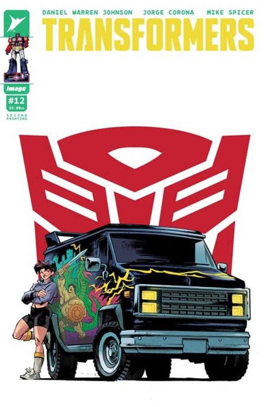 Transformers #12 2.ª impresión Portada B Jason Howard Autobot Variante