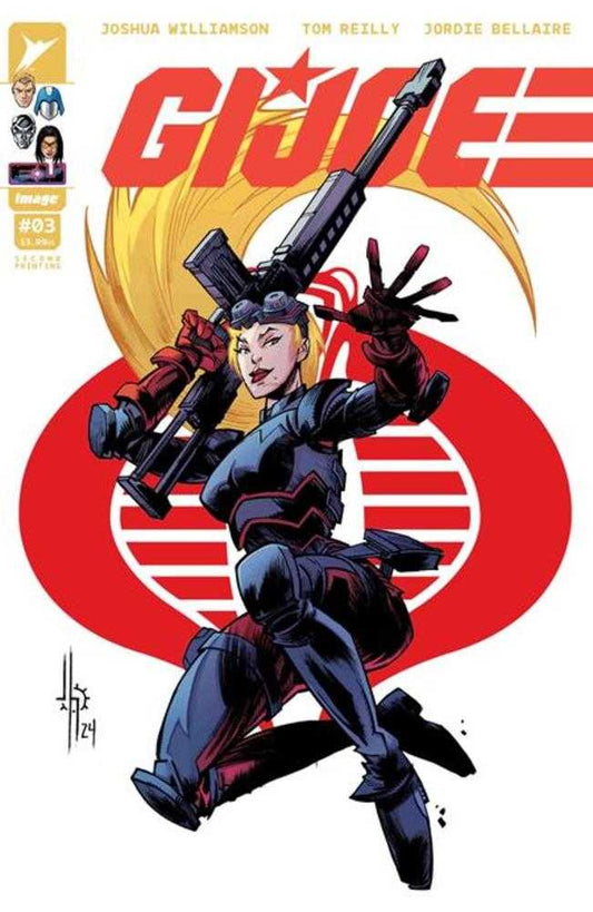 GI Joe #3 2.ª edición Portada B Jason Howard Cobra Variante