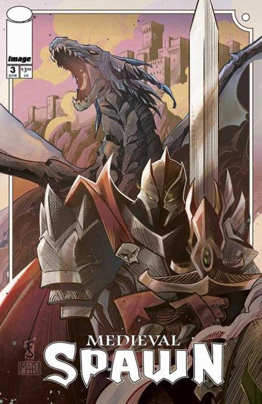 Medieval Spawn #3 (De 4) Portada B Variante Federico Sabbatini