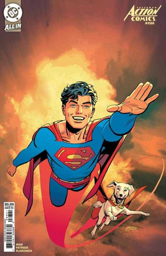 Action Comics #1088 Portada B Leonardo Romero Variante de cartulina