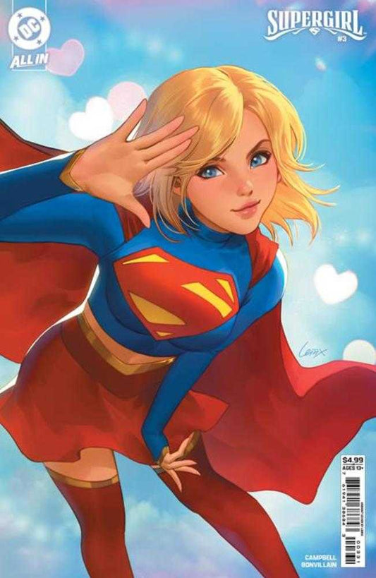 Supergirl #3 Portada C Lesley Leirix Li Cartulina Variante