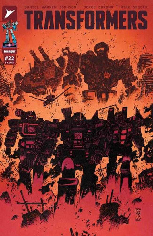 Transformers #22 Portada B Jorge Corona y Mike Spicer Variante