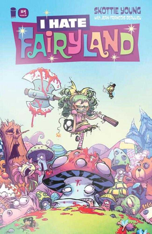 Odio el País de las Hadas #1 Edición Facsímil Portada B Skottie Young Variante Foil (Maduro)