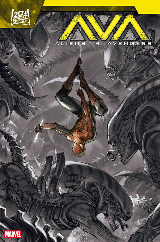 Aliens vs Avengers #4 (de 4) Jessica Fong Variante