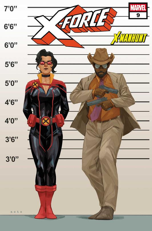 X-Force #9 Phil Noto Connect Variante de X-Manhunt