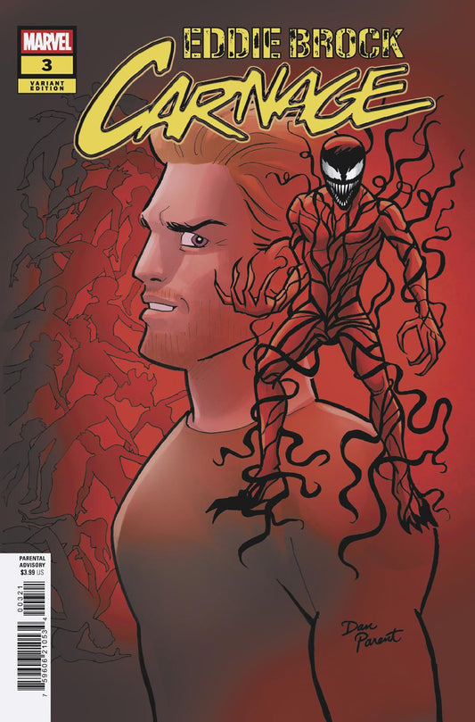 Eddie Brock Carnage #3 Dan Parent Variante