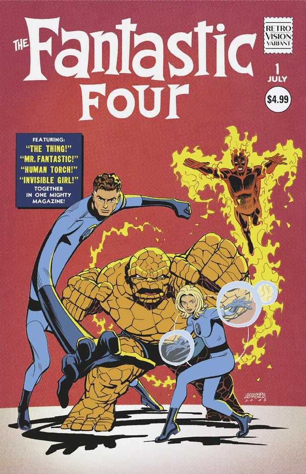 Fantastic Four #1 Leonardo Romero Retrovision Variant - Dad's