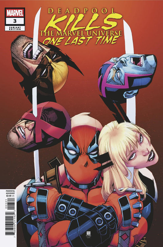 Deadpool mata al Universo Marvel una última vez #3 Bernard Chang Variant