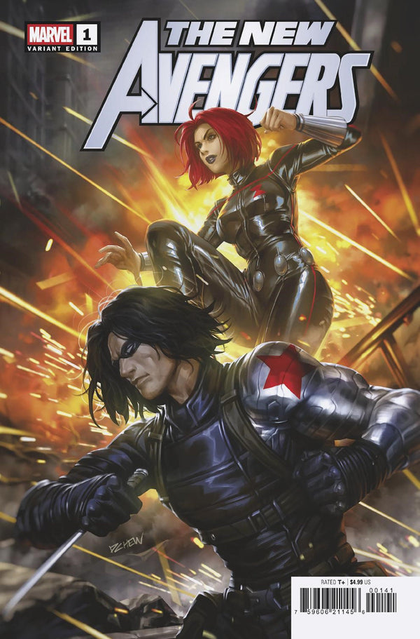 New Avengers #1 Derrick Chew Black Widow And Winter Soldier