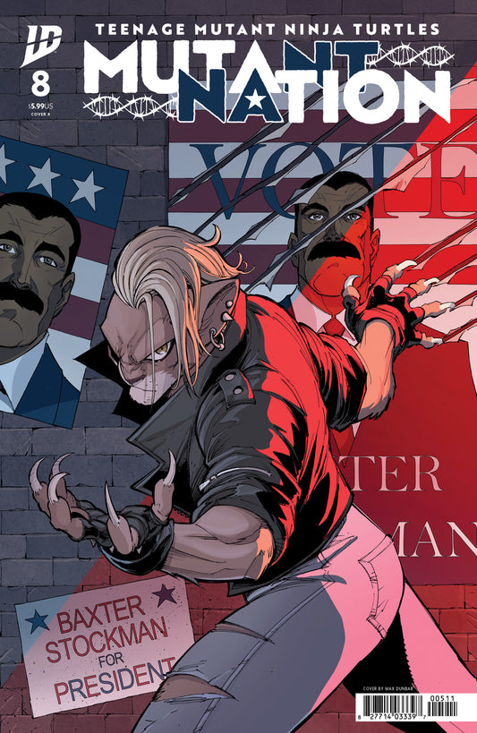Tortugas Ninja Adolescentes Mutantes: Mutant Nation #8 Variante B (Dunbar)