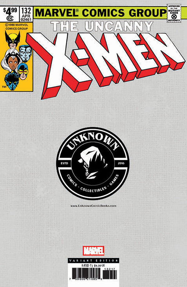 Signed by Leirix] Uncanny X-men #132 Facsimile Unknown Comics