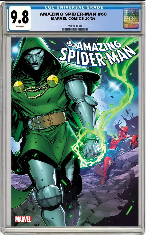 Amazing Spider-Man #60 Iban Coello Doom Variant CGC 9.8 – Graded