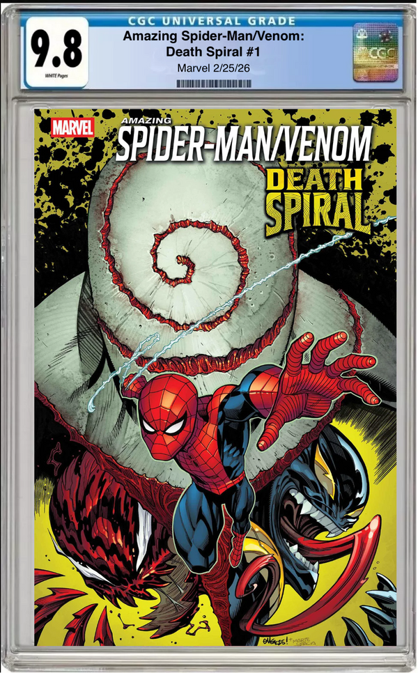 Amazing Spider-Man / Venom: Death Spiral #1 – CGC Graded 9.8 Main