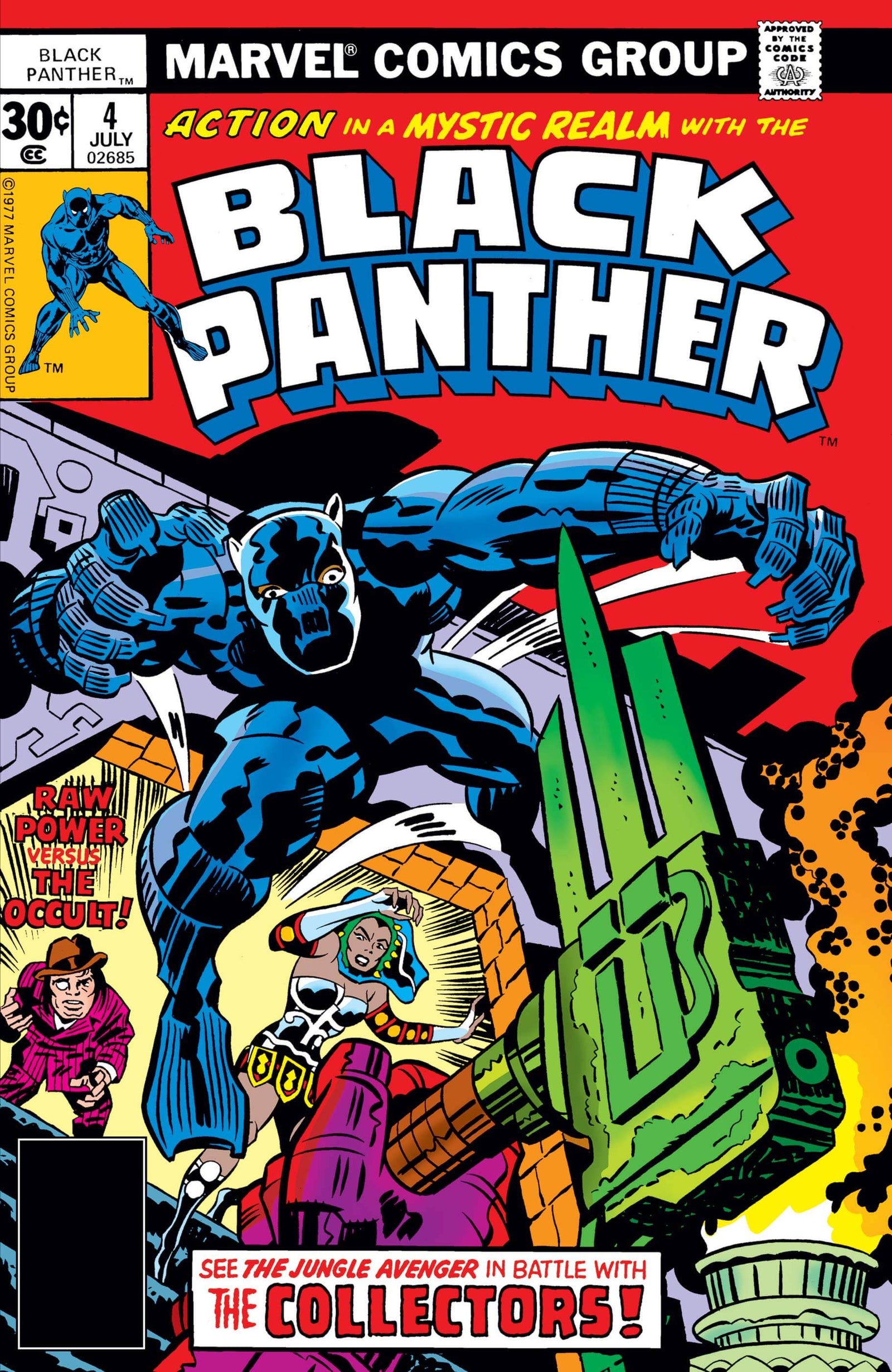 black panther 1977 #4 comic