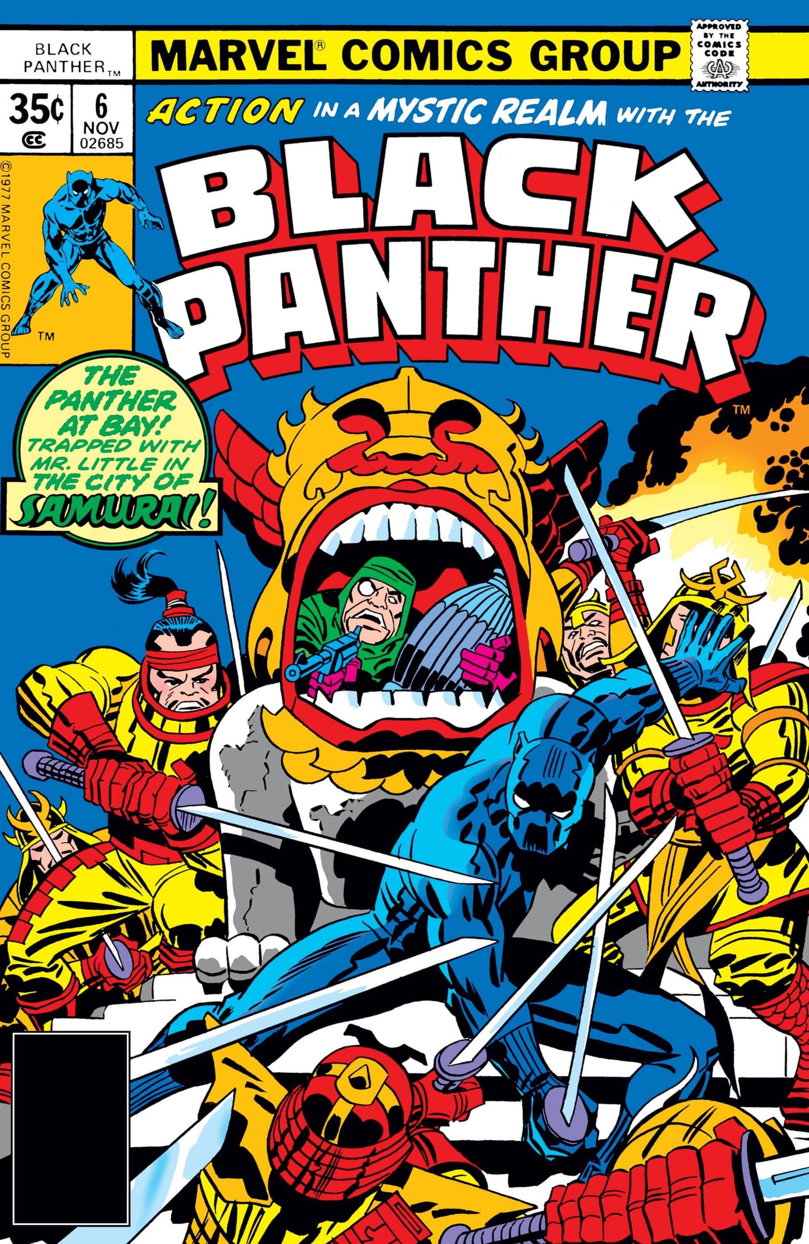 black panther #6 1977