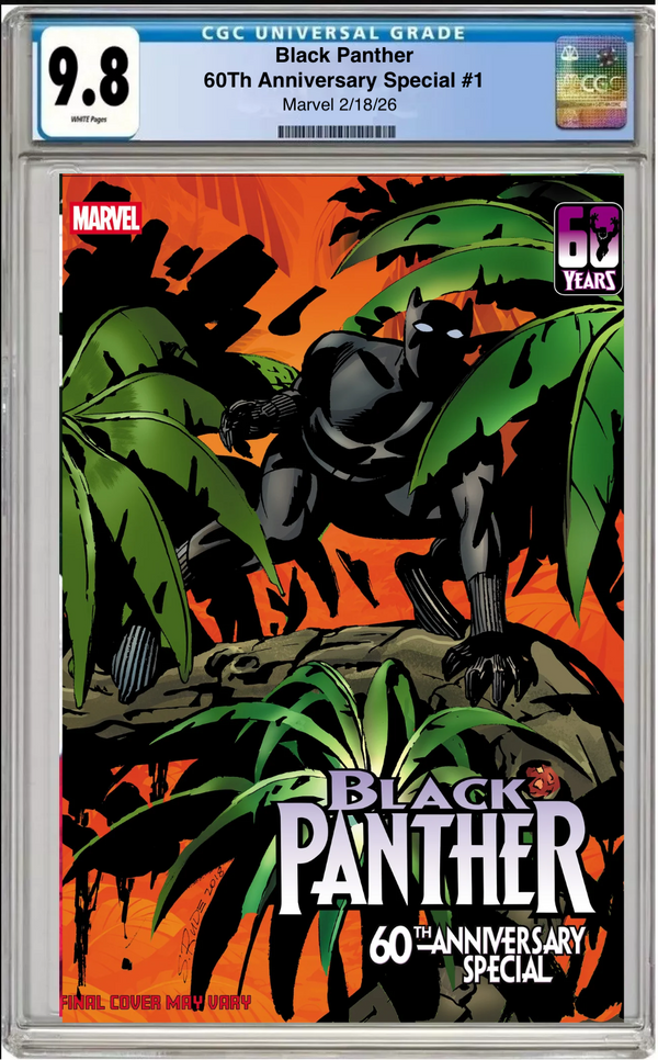 Black Panther 60th Anniversary Special #1 – CGC Graded 9.8 Steve