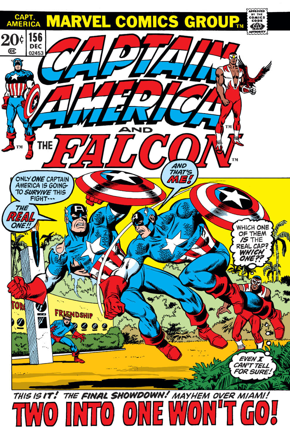 captain america #156