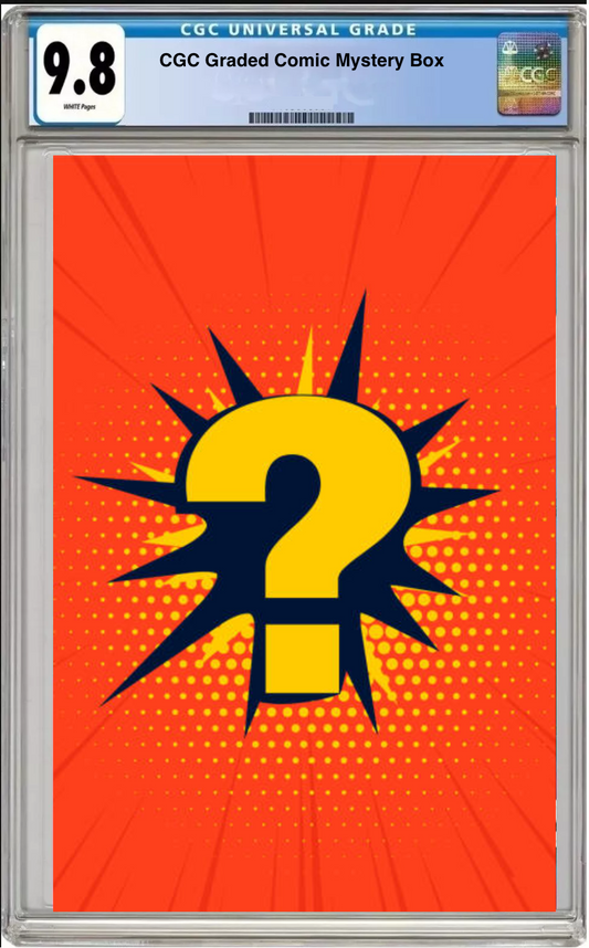 cgc graded comic mystery box