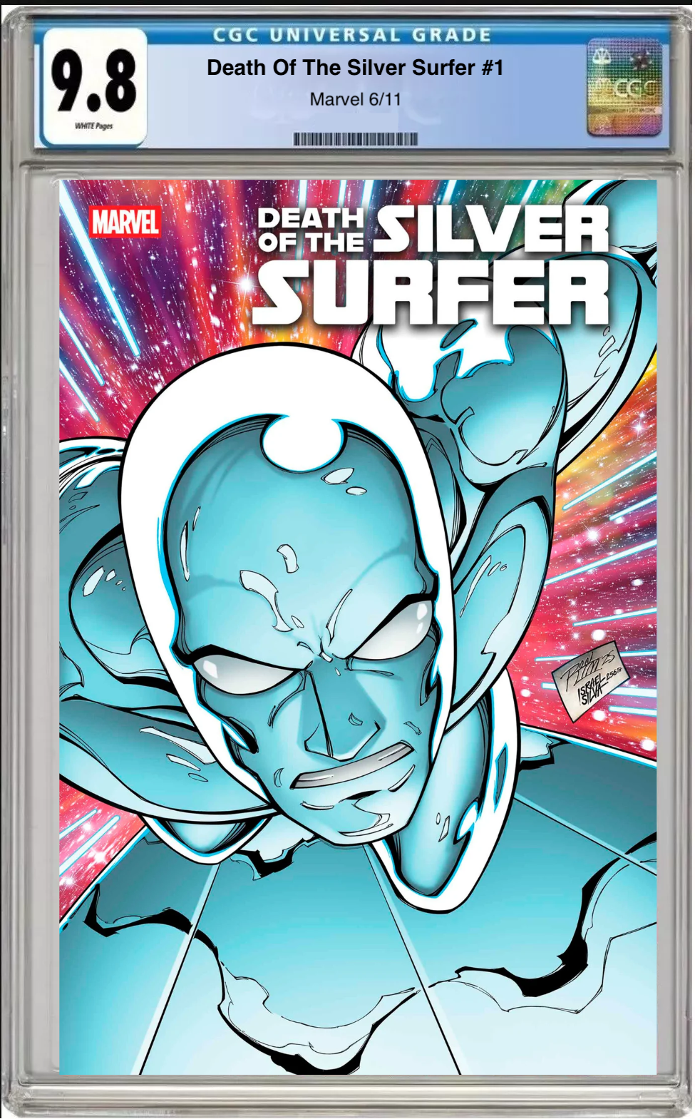 Death of the Silver Surfer #1 – CGC Graded 9.8 – Ron Lim Foil Cover