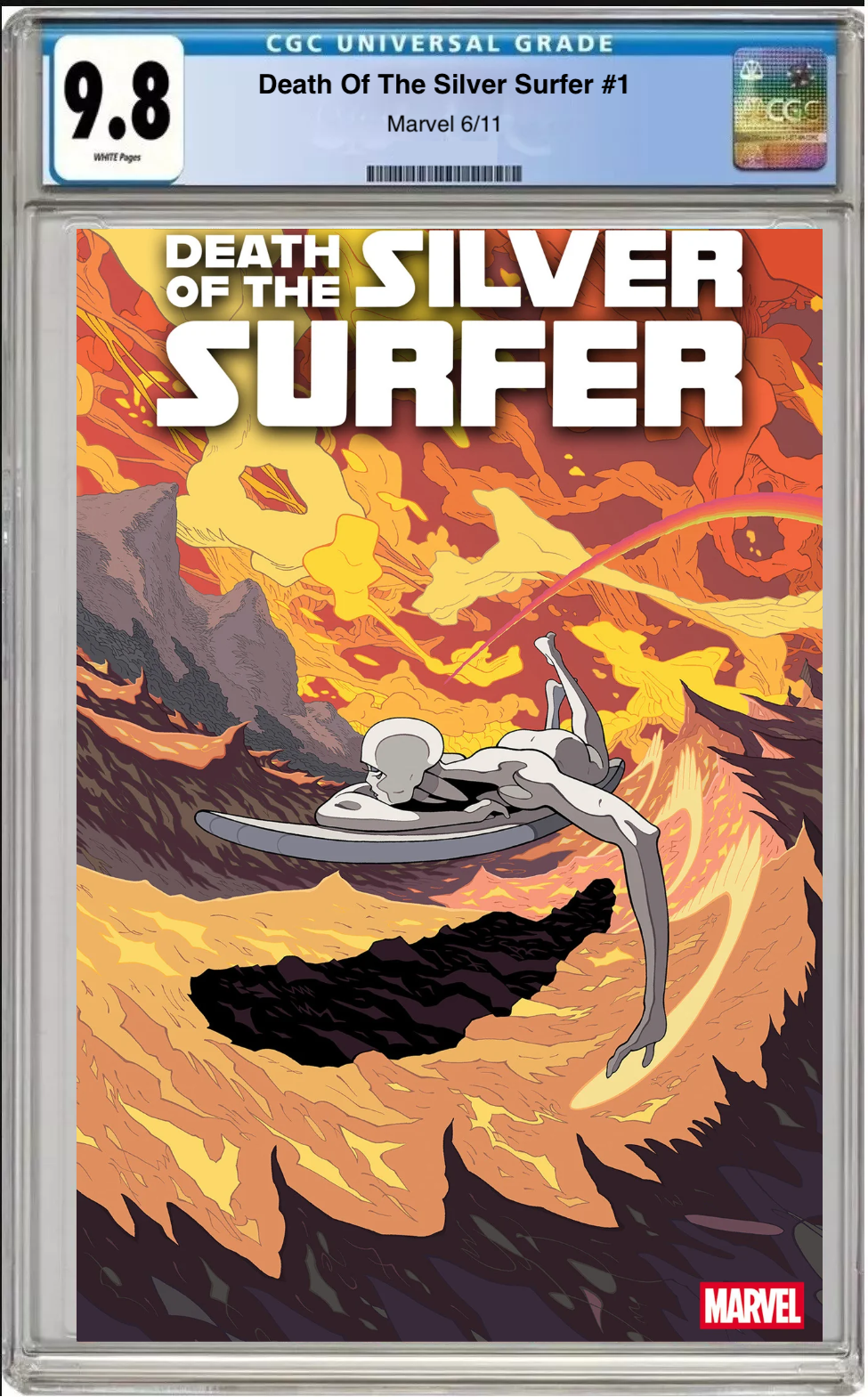 Death of the Silver Surfer #1 – CGC Graded 9.8 – Tradd Moore Cover