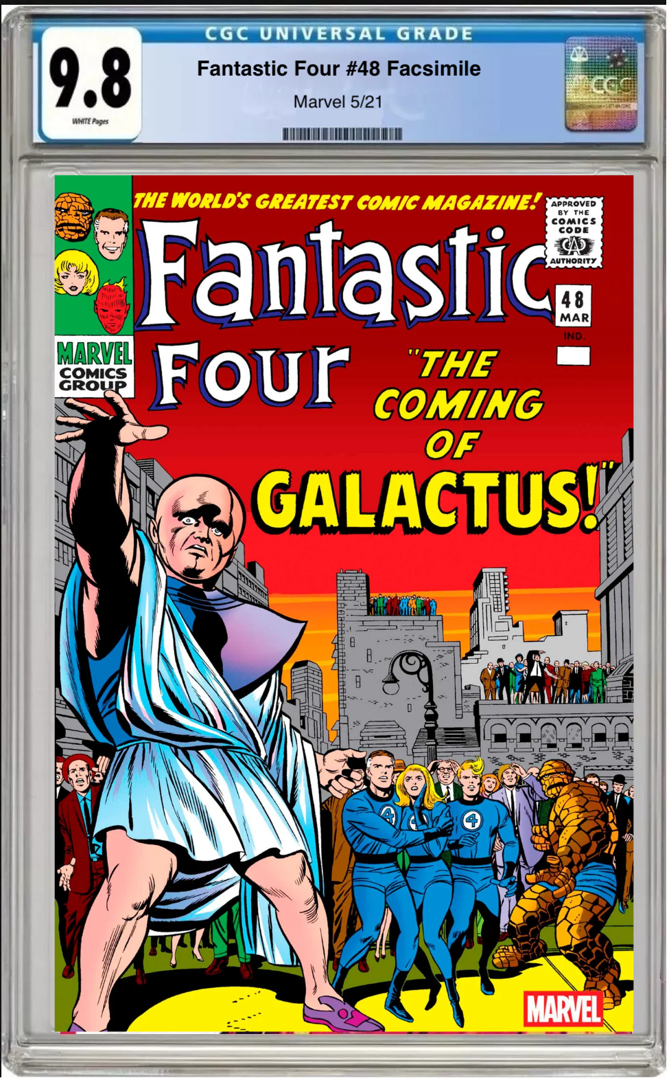 Fantastic Four #48 – CGC Graded 9.8 – Facsimile Edition