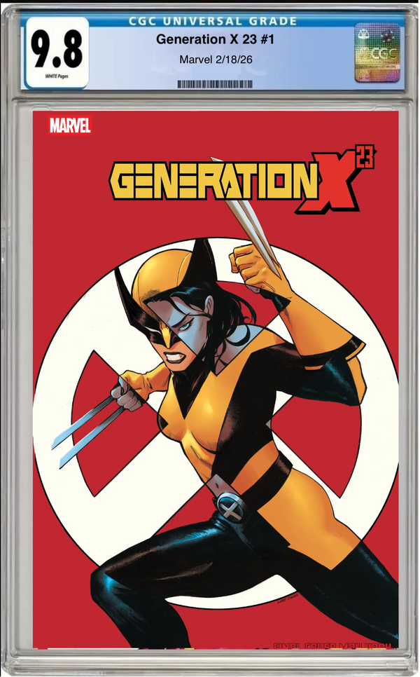 Generation X-23 #1 – CGC Graded 9.8 Lee Garbett Cover - Dad's