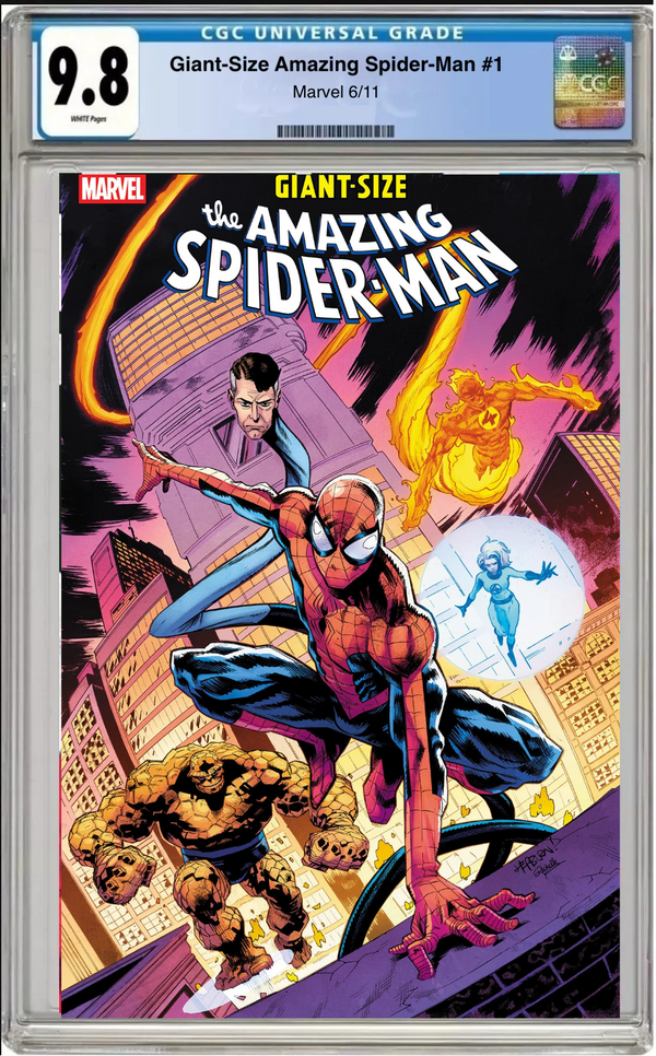 Giant‑Size Spider‑Man #1 CGC 9.8 Scott Hepburn Cover - Dad's Comic