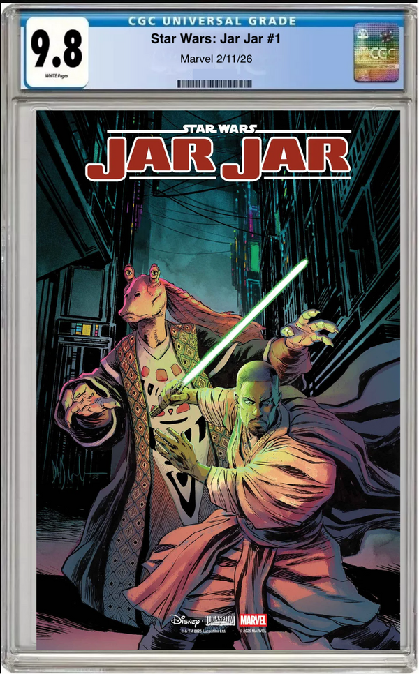 Star Wars: Jar Jar #1 – CGC Graded 9.8 Dave Wachter Cover - Dad's