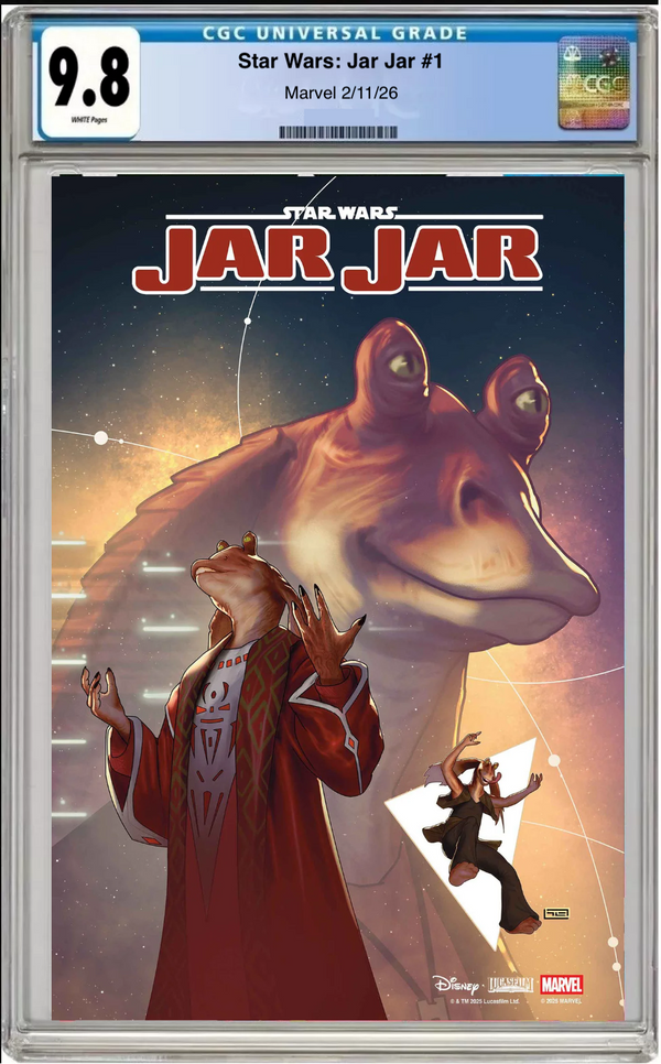 Star Wars: Jar Jar #1 – CGC Graded 9.8 Main Cover - Dad's Comic Vault