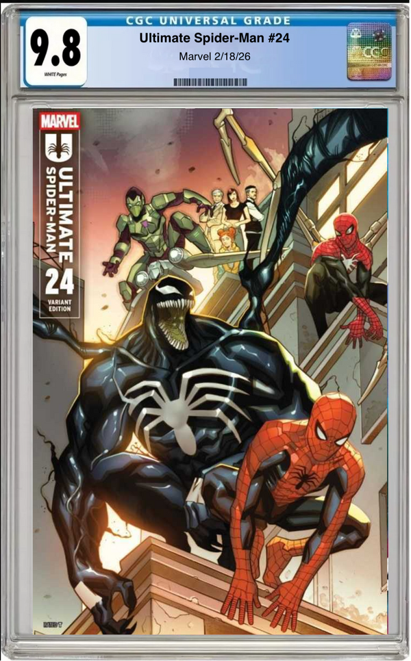 Ultimate Spider-Man #24 – CGC Graded 9.8 David Messina Heroes