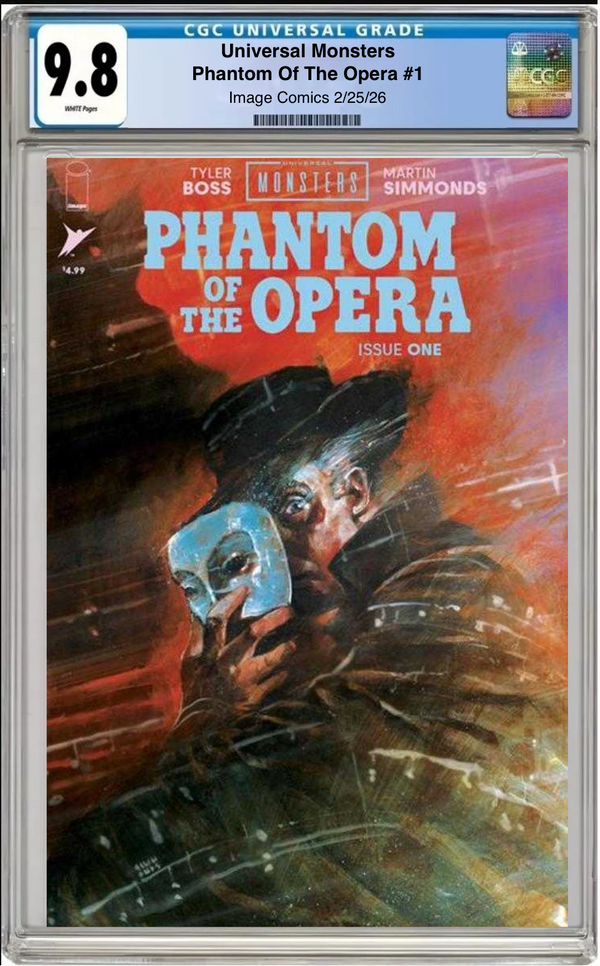 Universal‑Monsters‑Phantom‑of‑the‑Opera CGC #1 Graded 9.8 Cover A