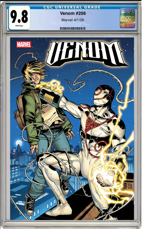 Venom #256 – CGC Clasificado 9.8 Portada Principal - Dad's Comic Vault