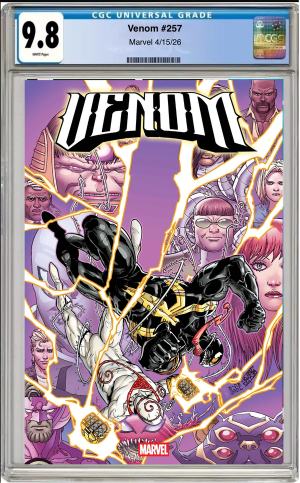 Venom #257 – CGC Graded 9.8 Main Cover - Dad's Comic Vault