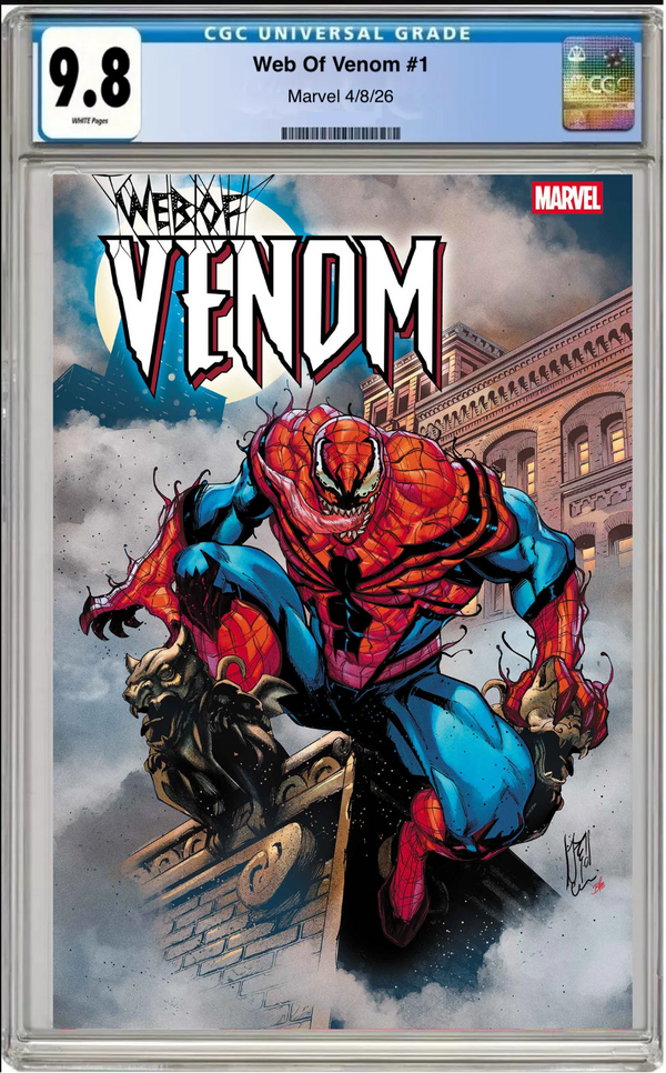 アメコミリーフ Venom #1 CGC 9.8 Web of Venom #1 – CGC Graded 9.8 Juan Ferreyra Foil Cover - Dad's