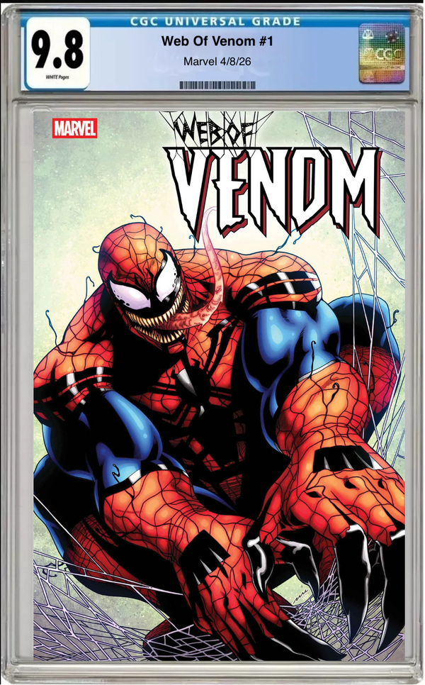 アメコミリーフ Venom #1 CGC 9.8 Web of Venom #1 – CGC Graded 9.8 Pere Perez Cover - Dad's Comic Vault