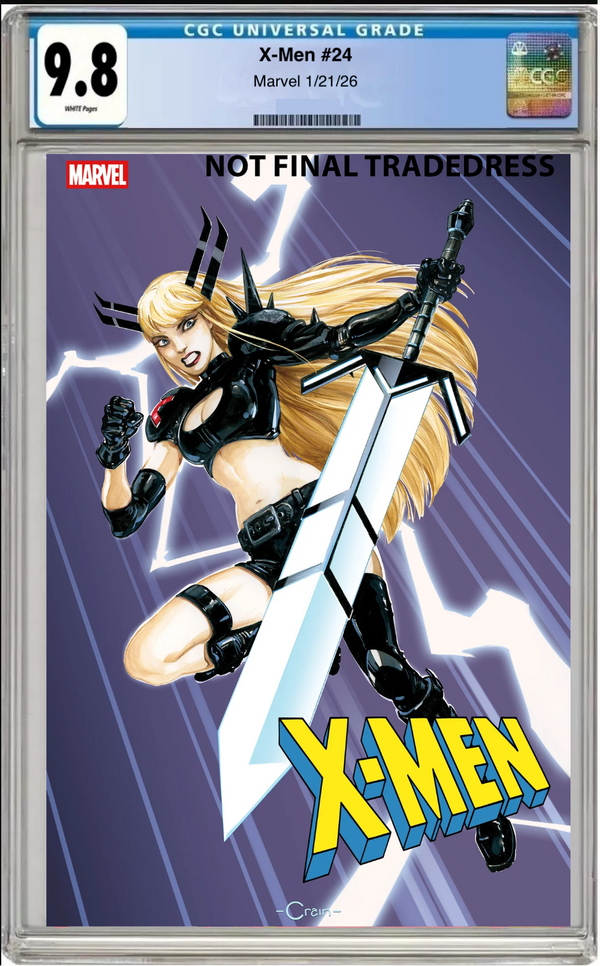 X-Men #24 – CGC Graded 9.8 Clayton Crain Cover - Dad's Comic Vault