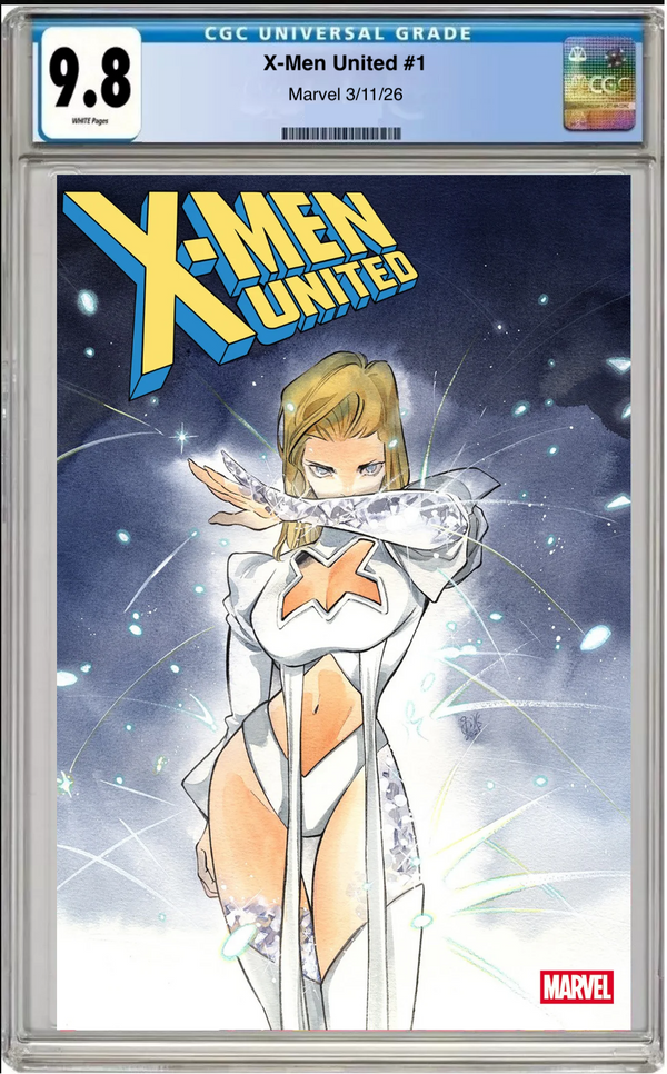 アート・デザイン・音楽 Crossover #1 Peach Momoko CGC 9.8 X-Men: United #1 – CGC Graded 9.8 Peach Momoko Cover - Dad's Comic
