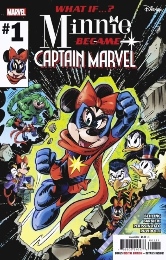 Marvel &amp; Disney: What If...? Minnie Became Captain Marvel (2025) #1