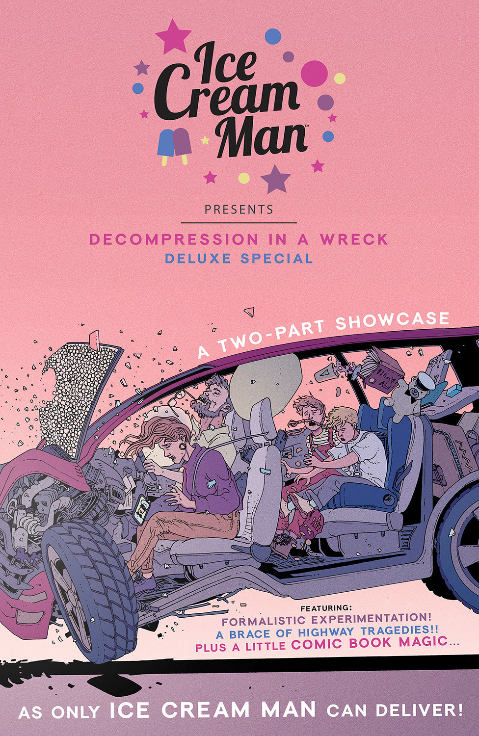 Ice Cream Man, Decompression In A Wreck Special (2024) #1 Deluxe Edition
