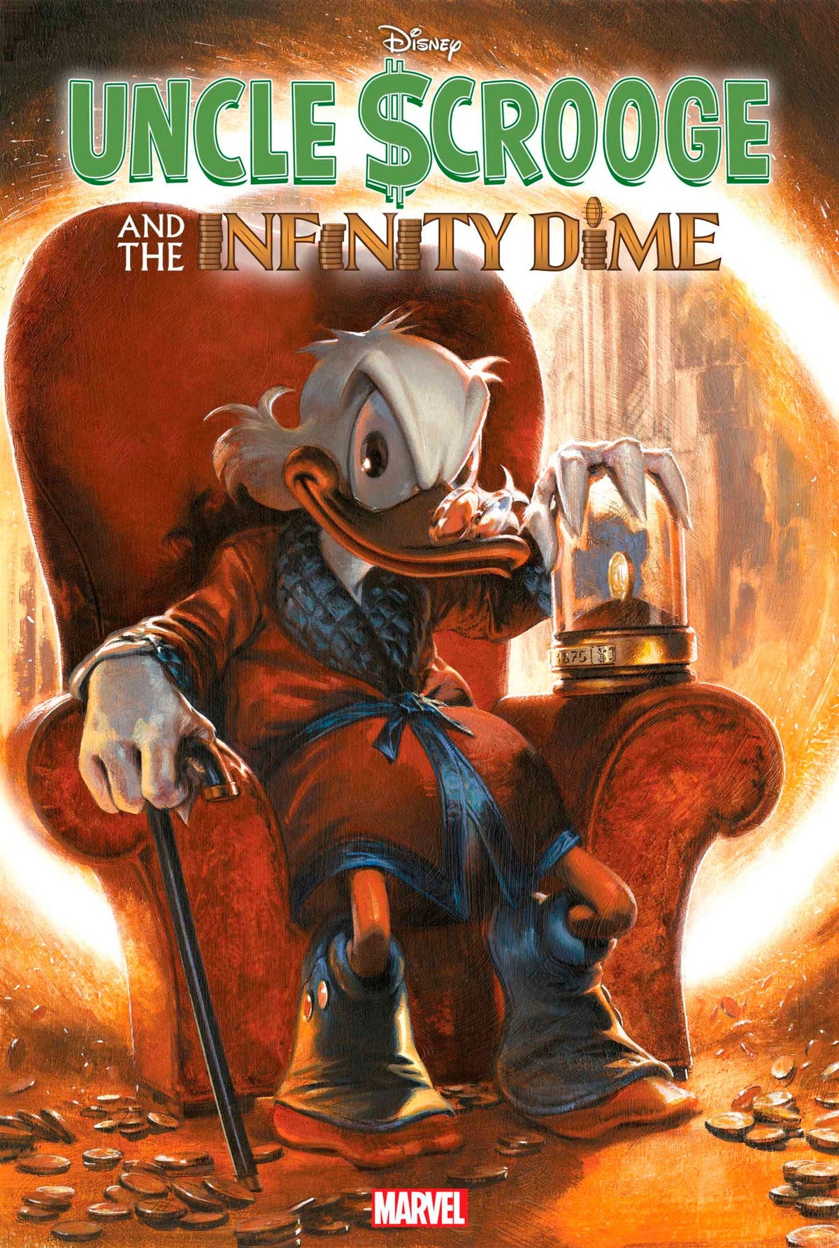 Uncle Scrooge Infinity Dime #1 J 1:10 Gabriele Dell&#39;Otto Variant (06/19/2024) Marvel