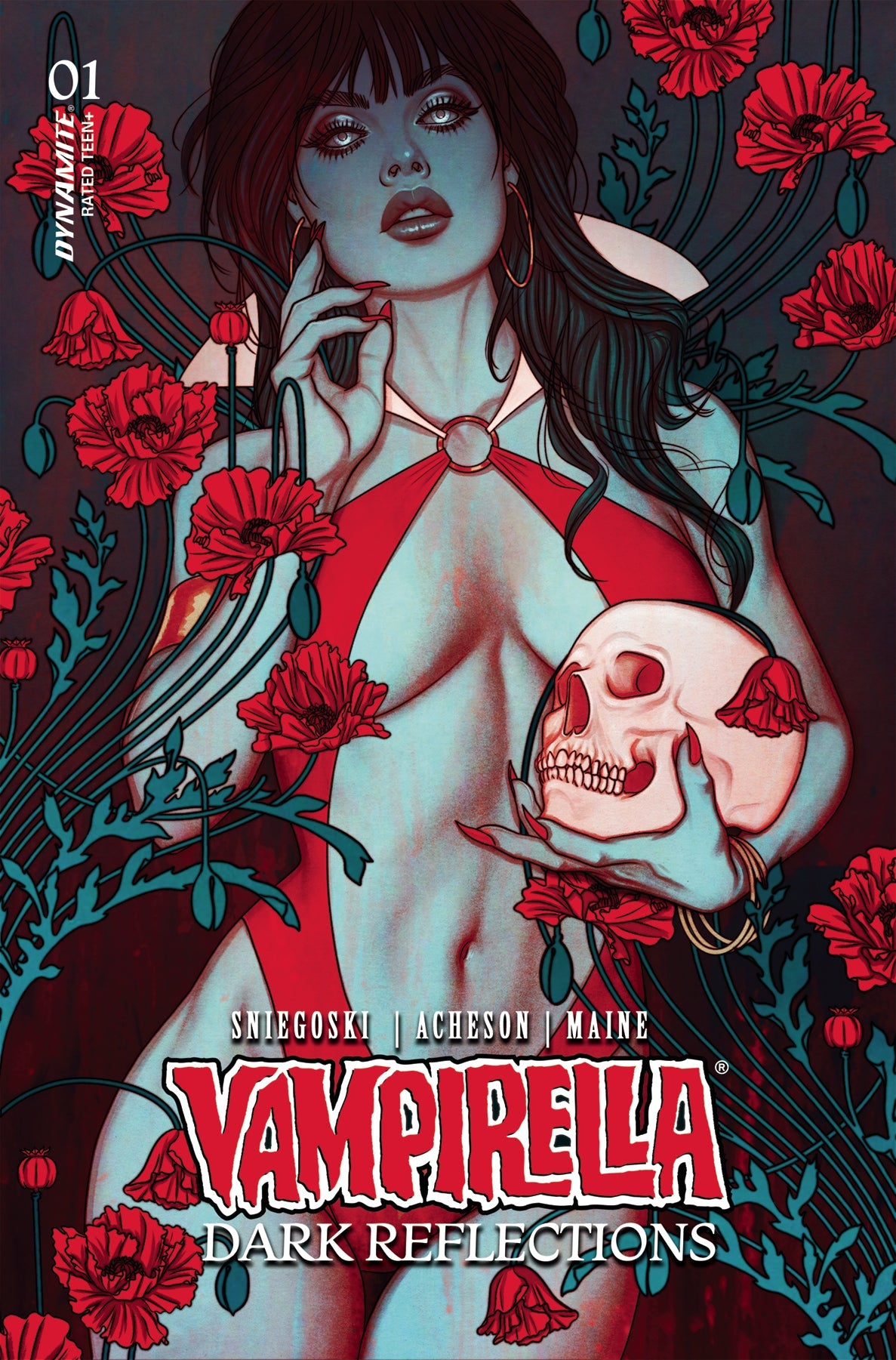 Vampirella Dark Reflections #1 N 1:10 Jenny Frison Foil Variant (06/05/2024) Dynamite