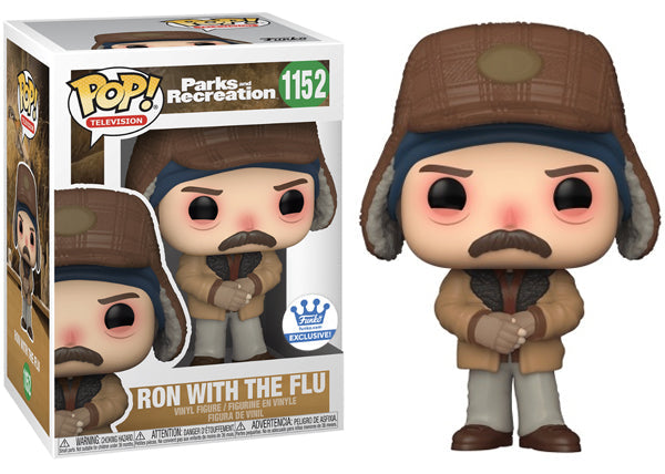 Ron Swanson (w/ the Flu, Parks &amp; Recreation) 1152 - Funko Shop Exclusive