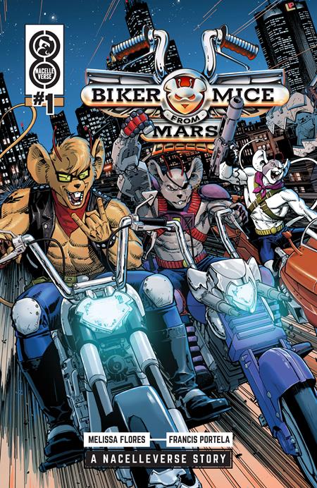 Biker Mice From Mars #1 (Of 3) A Dustin Weaver SIGNED Melissa Flores (07/17/2024) Oni