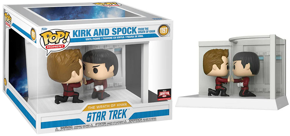 Kirk &amp; Spock (The Wrath of Khan, Movie Moments) 1197 - 2022 Target Con Exclusive